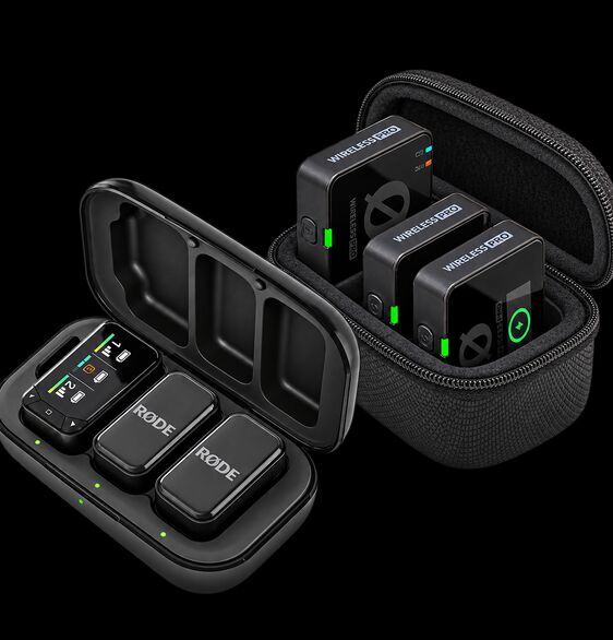 RØDE Wireless Micro és Wireless PRO töltőtokban